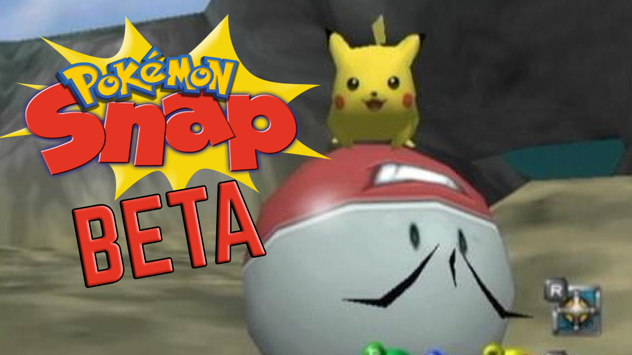 Pokémon Snap beta Nintendo 64