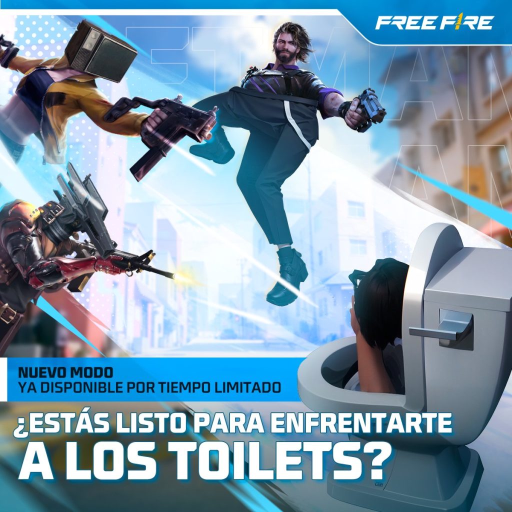 Free Fire x Skibidi Toilet