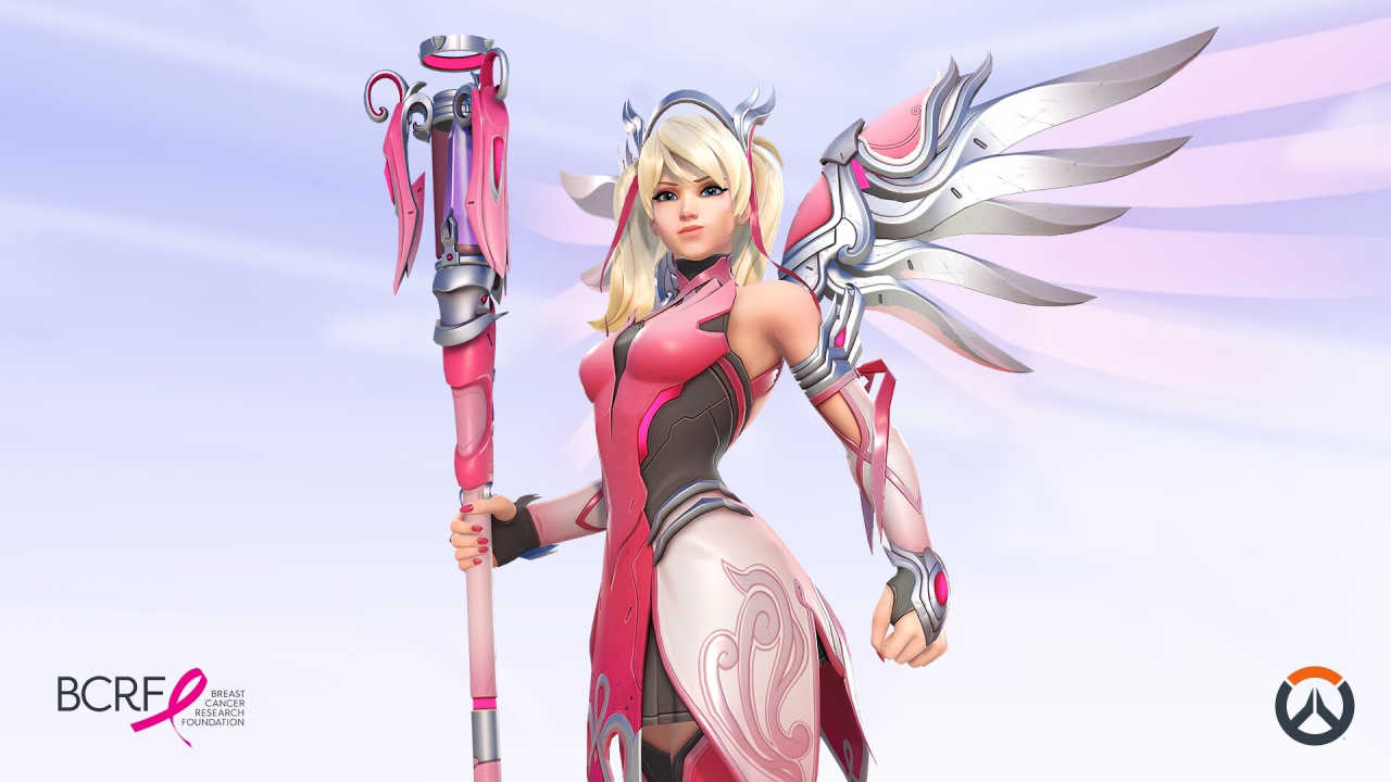 Overwatch 2 - Mercy Rosa